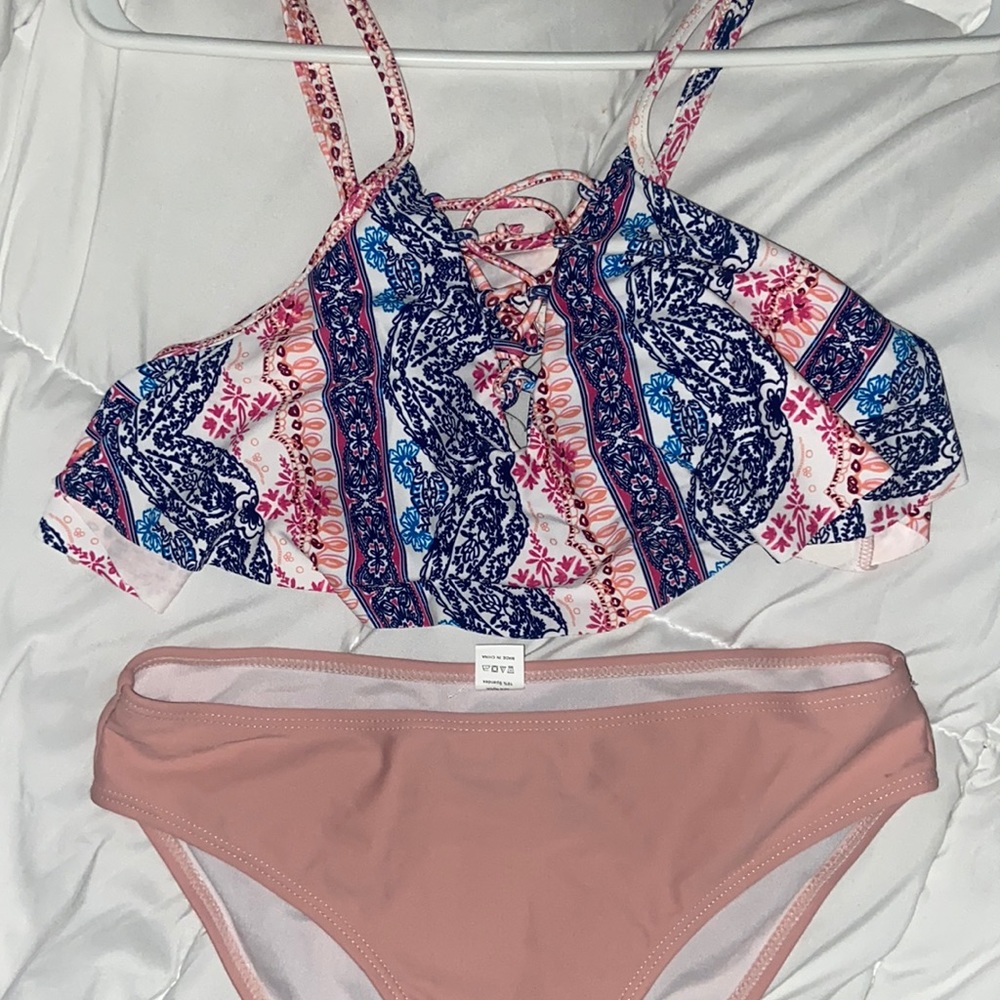 Cute Colorful Bathing Suit Set